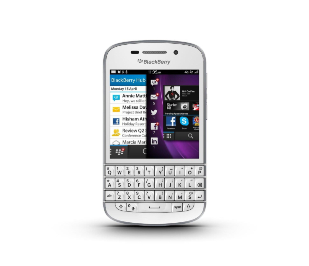 BlackBerry Q10 16GB LTE biały - 443310 - zdjęcie 8